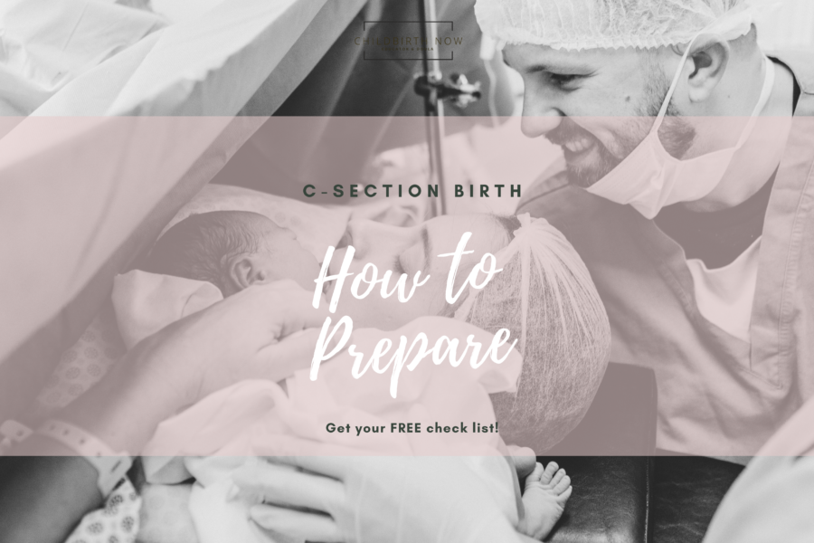 Preparing For Your Scheduled C-Section [FREE check list!]